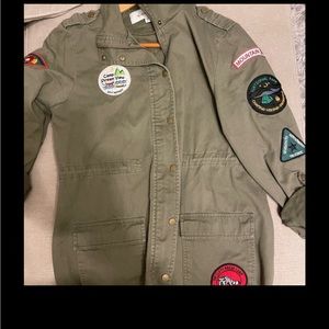 Sebby Vintage Look Camp Style Jacket